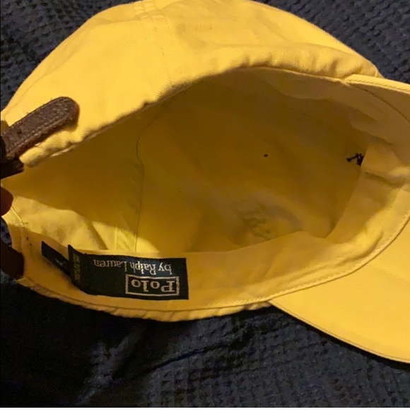 Yellow Polo Hat - Picture 2 of 3